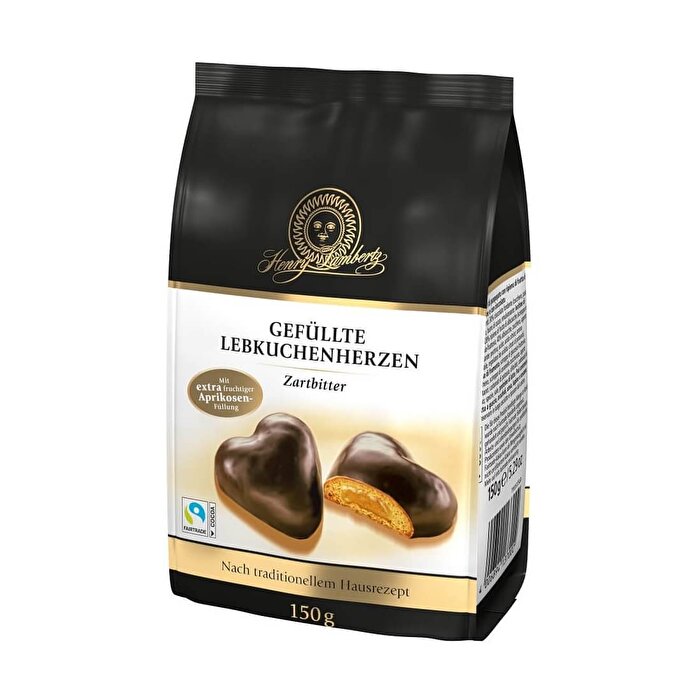 Lambertz Kayısı Dolgulu Bitter Çikolata Kaplı Kek 150 gr