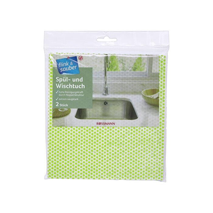 Flink & Sauber Mutfak Bezi 2'li 35x38 cm
