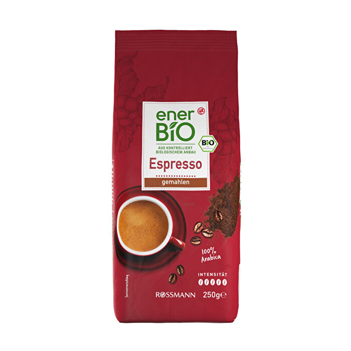 Enerbio Organik Çekilmiş Kahve Espresso Klasik 250 gr