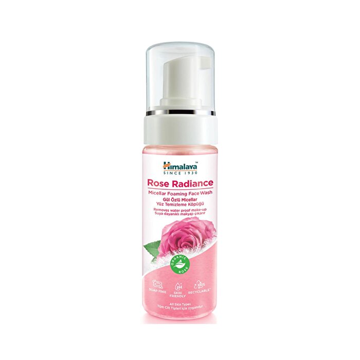 Himalaya Gül Özlü Micellar Yüz Temizleme Köpüğü 150 ml