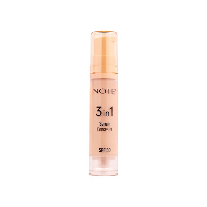 Note Göz Altı Kapatıcısı 3 in 1 Serum Concealer SPF 50 Nemlendirici ve Aydınlatıcı - 00 Light