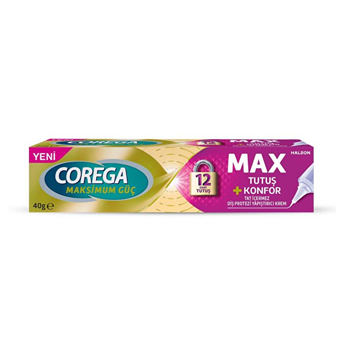 Corega Diş Protezi Yapıştırıcı Krem Yastık Konforu 40 gr