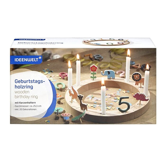 Ideenwelt Çocuk Doğum Günü Çemberi Dekoratif