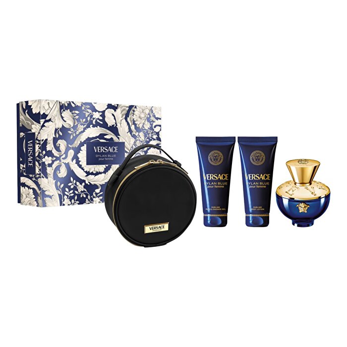 ﻿Versace Dylan Blue Pour Femme Kadın EDP 100 ml + Vücut Losyonu 100 ml + Duş Jeli 100 ml