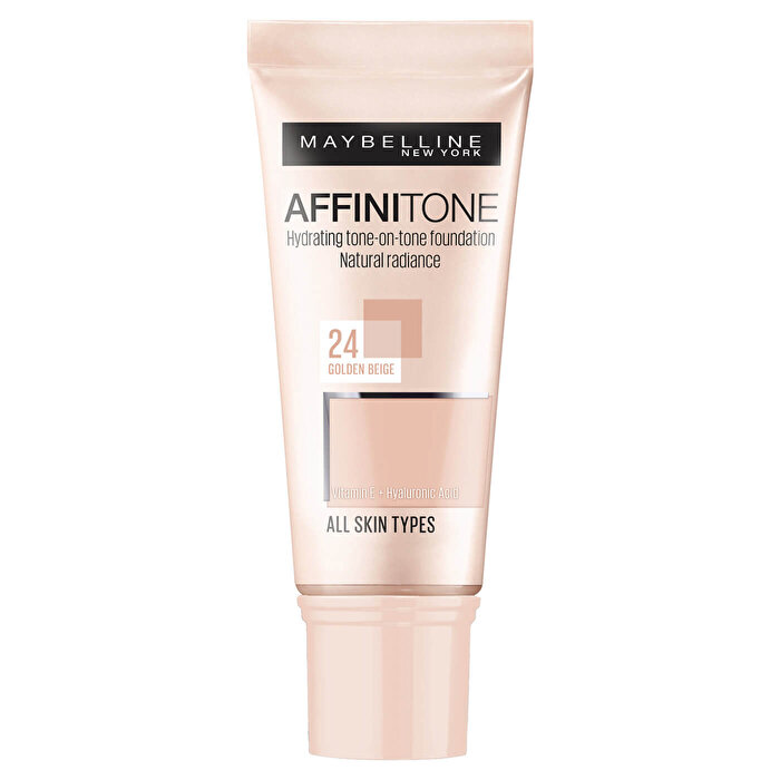 Maybelline Nemlendirme Etkili Fondöten Affinitone Foundation 24 Golden Beige 30 ml