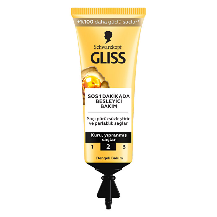 Gliss Anında Besleyici Sos Bakım Maske 15 ml