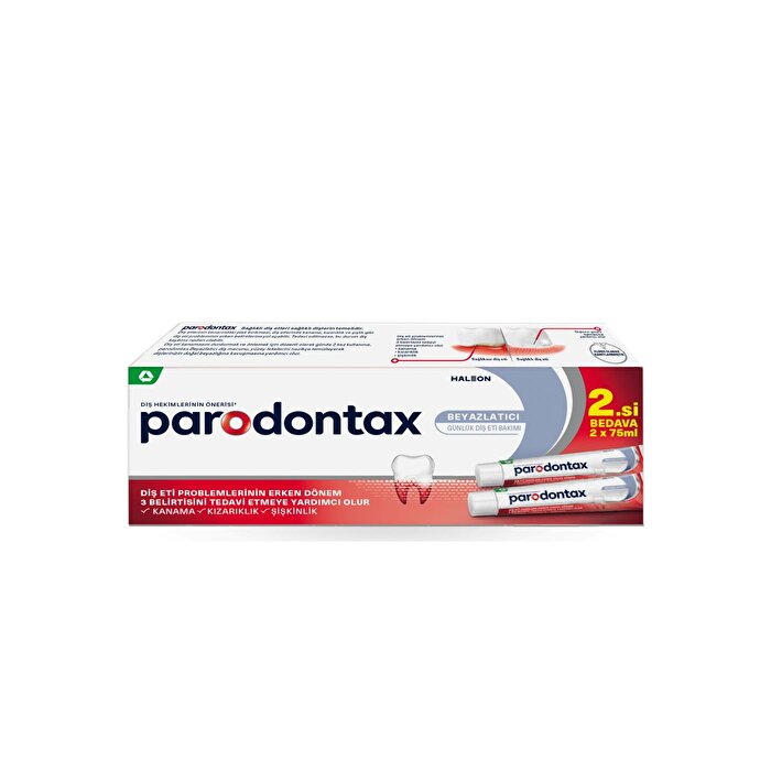 Parodontax Diş Macunu Beyazlatıcı 2x75 ml